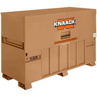 Model 91 Piano Box with 2 Padlocks, 72" W x 30" D x 49" H, Tan - Knaack 91-KL