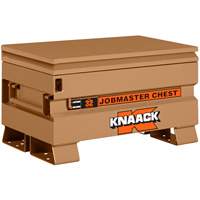 Model 32 Jobsite Chest with Padlock, 32" x 19" x 19", Steel, Tan - Knaack 32-KL