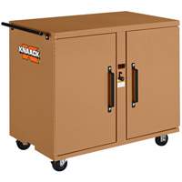 Model 44 Rolling Workbench with Padlock, 40-3/5" W x 37-1/2" H x 25" D - Knaack 44-KL