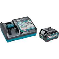 40Vmax XGT 2.5Ah Battery & Fast Charger Starter Kit, 40 V, Lithium-Ion - Makita T-05929