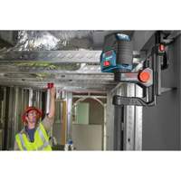 Niveau laser &agrave; lignes crois&eacute;es auto-nivelant avec points daplomb - Bosch GCL 2-160