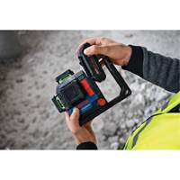 Laser dalignement/nivellement 360 connect&eacute; &agrave; faisceau vert &agrave; trois points - Bosch GLL330-80CGL