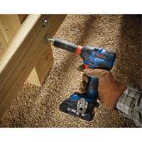 Ensemble visseuse/cl&eacute; &agrave; chocs 2-en-1 pour embouts et douilles, 1/2", 1800 lb-po Couple max., 18 V, Lithium-ion - Bosch GDX18V-1800B12