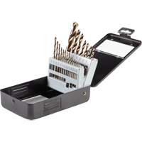 Gold Oxide Drill Bit Set, 21 Pieces, High Speed Steel - Bosch GO21