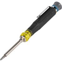 Tournevis multi-embouts de pr&eacute;cision polyvalent de poche 13-en-1, 6-1/2" lo, Prise Coussin&eacute;e - Klein Tools 32611P