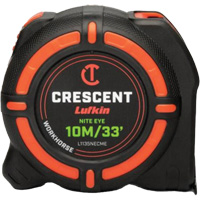 WORKHORSE NITE EYE Tape Measure, 1-1/4" x 35' - Lufkin By Crescent L1135NECME