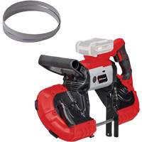 Scie &agrave; ruban compacte 5” pour le m&eacute;tal sans fil (outil seulement), 18 V, 4-1/2" Capacit&eacute; - Einhell 4504220