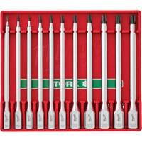 Jeu de douilles &agrave; embouts longues, Torx, Prise 1/4"/3/8", 11 mr - Milwaukee 48-22-9534