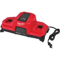 Super chargeur simultan&eacute; &agrave; deux baies M18 avec 4 points de montage, 18 V, Lithium-ion - Milwaukee 48-59-1816