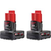 Batteries M12 REDLITHIUM XC 4.0, Lithium-ion, 12 V, 4 Ah - Milwaukee 48-11-2442