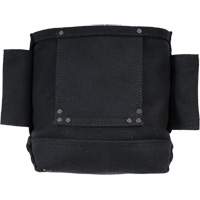 Sac Phantom pour &eacute;crous et boulons avec 2 manchons, Toile, 3 pochettes, Noir - Kuny's 59140