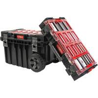 2-Piece Arx&reg; Rolling Tool Chest Set, 23-4/5" x 16" x 20-3/5", Black - Aurora Tools 