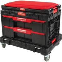 3-Piece Arx&reg; Dolly with Swivel Casters Set, 23-1/10" x 15" x 13-2/5", Black - Aurora Tools 