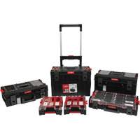 5-Piece Arx&reg; Rolling Toolbox Base Set, 25-1/5" x 19" x 54-3/5", Black - Aurora Tools 