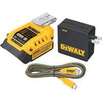 Trousse de recharge USB MAX*/FLEXVOLT 5 A, 20 V, Lithium-ion - DEWALT DCB094K