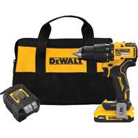 Ensemble de perceuse &agrave; chocs sans fil et sans balai MAX*, Lithium-ion, 20 V, Mandrin 1/2" - DEWALT DCD798D1