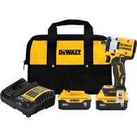 Ensemble de cl&eacute; &agrave; chocs compacte ATOMIC MAX* avec enclume &agrave; anneau ouvert, 20 V, Mandrin 1/2" - DEWALT DCF921P2