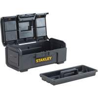 Toolbox, 16" W x Black/Yellow - Stanley Tools STST16410