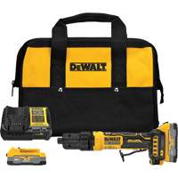 Ensemble de rectifieuse ATOMIC COMPACT SERIES MAX* avec XR POWERSTACK, 1/4" collet, 20 V, Lithium-ion - DEWALT DCG420E2