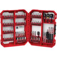 Shockwave Impact Duty Driver Bit Set, 80 Pcs., Hex/Nutsetter/Phillips/Slotted/Square/Torx&reg; - Milwaukee 48-32-4094