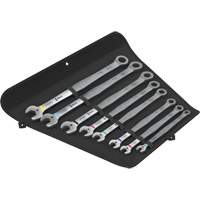 Jeu de 8 cl&eacute;s Joker, Combinaison &agrave; cliquet, 8 morceaux, Imp&eacute;rial - Wera Tools 05020385001