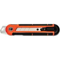 Couteau r&eacute;tractable &agrave; lame cassable de 25 mm, Acier, Prise en Plastique - Crescent CTK25SO