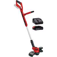 Cordless Telescopic String Trimmer with 2.5Ah Battery & Charger Starter Kit, 12", Battery Powered, 18 V - Einhell 3411260/4512131