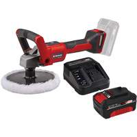 Cordless Polisher-Orbital Sander with 4Ah PXC Battery & Charger Starter Kit - Einhell 2093325/4512132