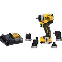 Ensemble perceuse/visseuse sans fil et sans balai XTREME 5-en-1, Lithium-ion, 12 V, Mandrin 3/8" - DEWALT DCD703F1