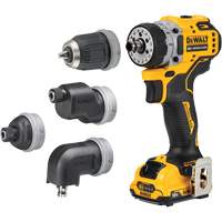 Ensemble perceuse/visseuse sans fil et sans balai XTREME 5-en-1, Lithium-ion, 12 V, Mandrin 3/8" - DEWALT DCD703F1