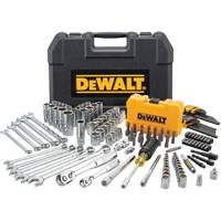Jeu d'outils pour m&eacute;canicien 1/4" & 3/8" - DEWALT DWMT73802