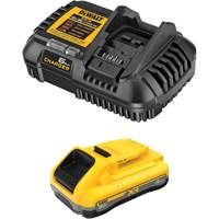 Ensemble de bloc-pile et chargeur XR POWERPACK, Lithium-ion, 20 V, 4 Ah - DEWALT DCB2104C
