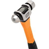 Marteau &agrave; panne ronde, Poids de la t&ecirc;te 16 oz, Face Ordinaire/Poli, Prise Fibre de verre - Gearwrench GWHFGBP16