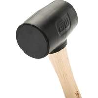 Rubber Mallet, 16 oz., Wood Handle, 13" L - Gearwrench GWHWRM16