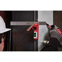 &eacute;querre magn&eacute;tique combin&eacute;, 12" lo, Acier inoxydable, Ordinaire - Milwaukee MLSQC12