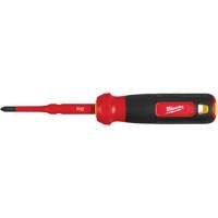 Tournevis &agrave; embouts interchangeables &agrave; tige articul&eacute;e isol&eacute; 1000 V, 2-en-1, 8-4/5" lo, Prise Coussin&eacute;e - Milwaukee 48-22-2201