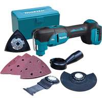 Outil multifonction sans balais et sans outil LXT, avec trousse d'accessoires, 18 V, Lithium-ion - Makita DTM53ZX1