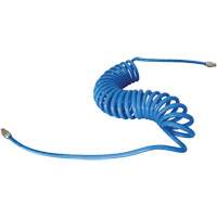 Tuyau h&eacute;licoidal MAXAIR, Air, 1/4" DI x 50' lo, Polyur&eacute;thane - Topring 14.650