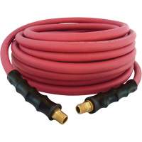 Tuyau  en caoutchouc MAXPRO, Air/Eau, Caoutchouc EDPM/Polyester, 3/8" dia. x 50', 300 psi, 1/4 NPT - Topring 71.379