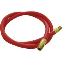 Tuyau de raccordement pour d&eacute;vidoir de tuyau, Air, Caoutchouc EDPM, 1/2" dia. x 5', 300 psi, 1/2 NPT - Topring 79.014