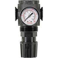 MODULAIR 300 Zinc Diaphragm Regulator, 3/8" NPT, 300 psi Max. PSI, In Line/Modular - Topring 50.330A