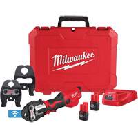 Ensemble d'outil de presse M12 FORCE LOGIC avec ONE-KEY dot&eacute; de m&acirc;choires CTS-V, 1/2" - 1", Motoris&eacute; - Milwaukee 2573-22