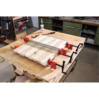 Serre-joint &agrave; barre d'acier &agrave; profil en I robuste, 36" (914,4 mm) capacit&eacute;, 2" (50,8 mm) profondeur - Bessey IBEAM36