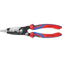 Forged Wire Stripper with KNIPEXTEND Handle, 8" L, 10 - 20 AWG - Knipex 13 72 8 SBA