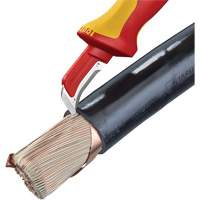 Couteau &agrave; d&eacute;gainer isol&eacute; - Knipex 98 55 SB
