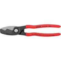 Coupe-c&acirc;bles avec double tranchant, 8" - Knipex 95 11 200 SBA