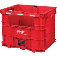 PACKOUT XL Crate, 15-3/4" x 18-5/8" x 15", Black/Red - Milwaukee 48-22-8439