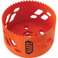 Hole Saw, 3-1/2", 2" Depth of Cut, Bi-Metal - Klein Tools 31025