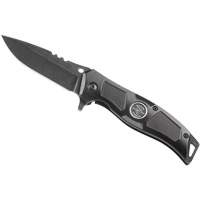Electrician's Bearing-Assisted Open Pocket Knife, 2-95/100" Blade, Stainless Steel Blade, Aluminum Handle - Klein Tools 44228R