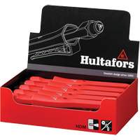 Marqueur &agrave; sec avec &eacute;tui et taille-crayon int&eacute;gr&eacute;, Gris, Marqueur - Hultafors 650100